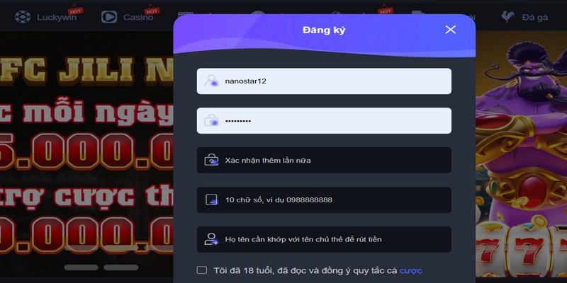 Đăng ký tài khoản 88EE cực kỳ dễ dàng theo hướng dẫn